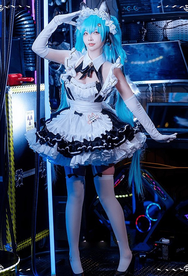 勝利の女神:NIKKE プリバティ アンカインド・メイド コスプレ 衣装