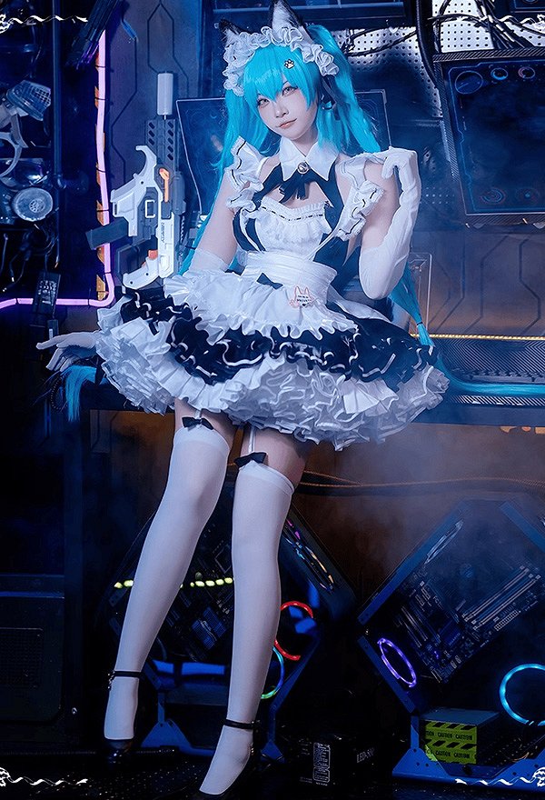 勝利の女神:NIKKE プリバティ アンカインド・メイド コスプレ 衣装