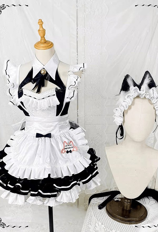 勝利の女神:NIKKE プリバティ アンカインド・メイド コスプレ 衣装
