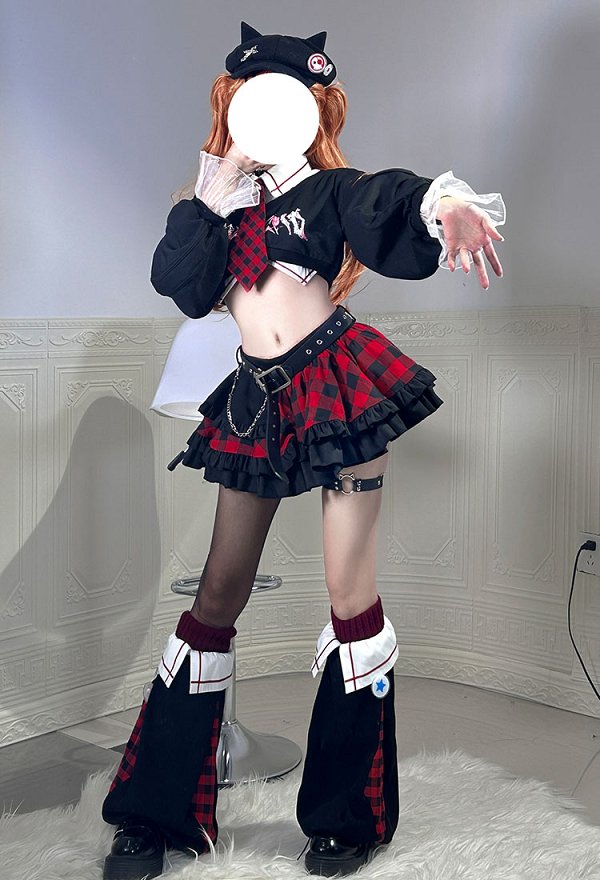 萌芽象Studio エヴァ 惣流・アスカ・ラングレー (Art by 崩壞小爪 ) コスプレ 衣装