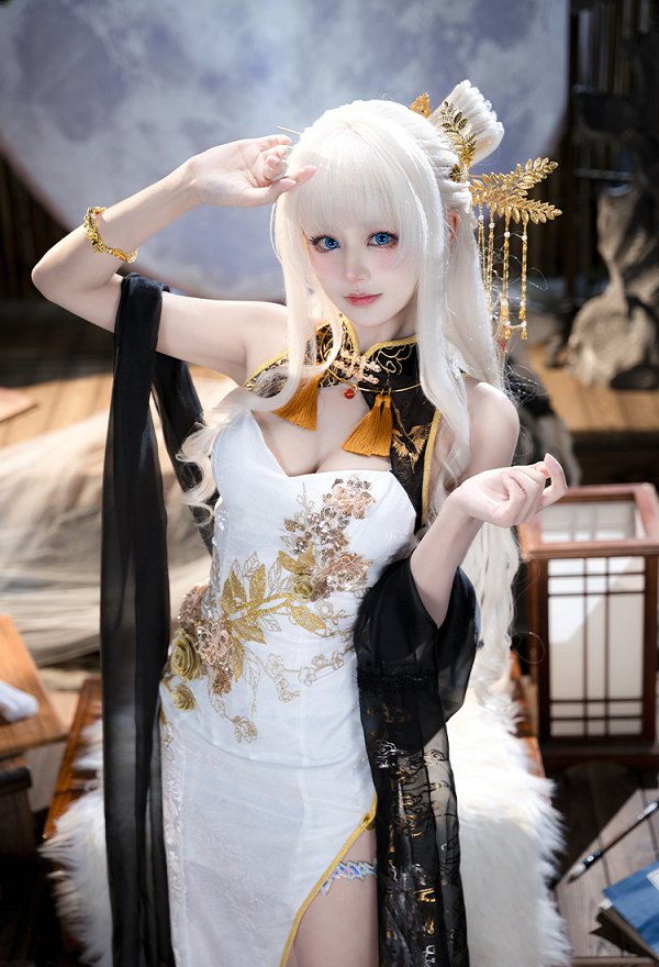 勝利の女神:NIKKE クラウン グロリアスフラワー コスプレ 衣装 勝利の女神:NIKKE クラウン グロリアスフラワー コスプレ 衣装