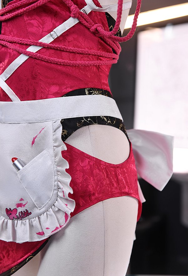 勝利の女神:NIKKE メイド・フォー・ユー ベルベット コスプレ 衣装 勝利の女神:NIKKE メイド・フォー・ユー ベルベット コスプレ 衣装