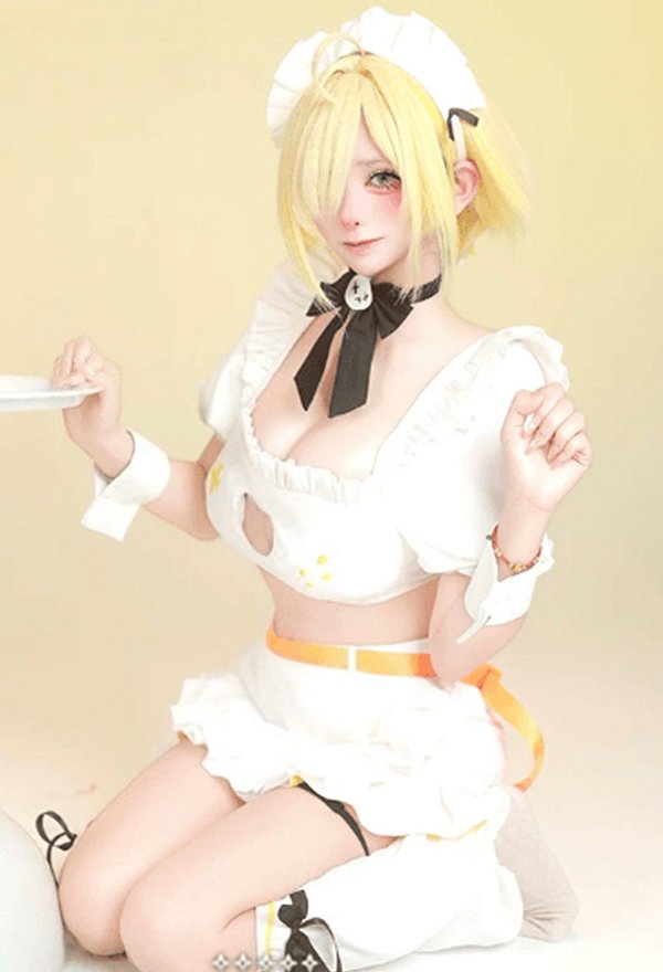 勝利の女神：NIKKE CHAPTER7 エレグ メイド コスプレ 衣装