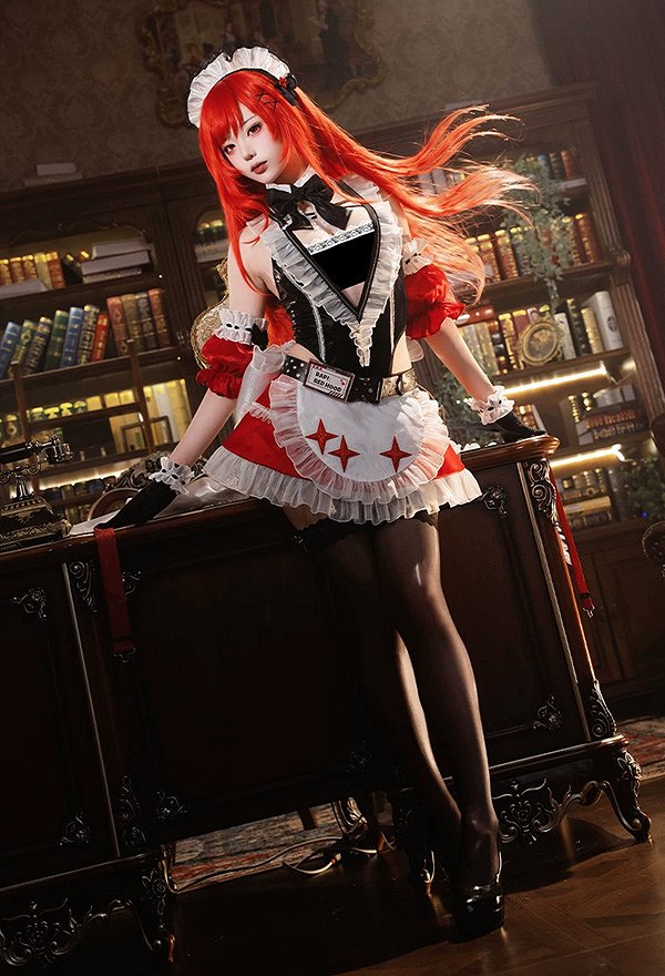 勝利の女神：NIKKE×and GALLERY コラボカフェ ラピ：レッドフード コスプレ 衣装