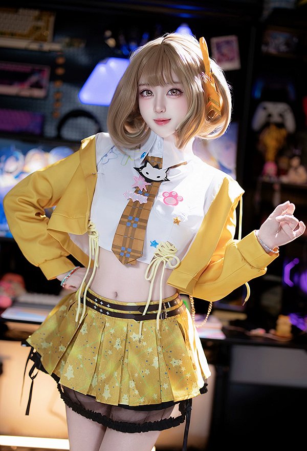 勝利の女神:NIKKE アニス T.T. STAR コスプレ 衣装 勝利の女神:NIKKE アニス T.T. STAR コスプレ 衣装