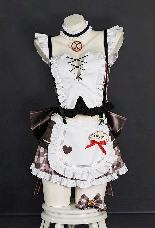 勝利の女神：NIKKE×and GALLERY コラボカフェ ブレッディ​ メイド服 コスプレ 衣装