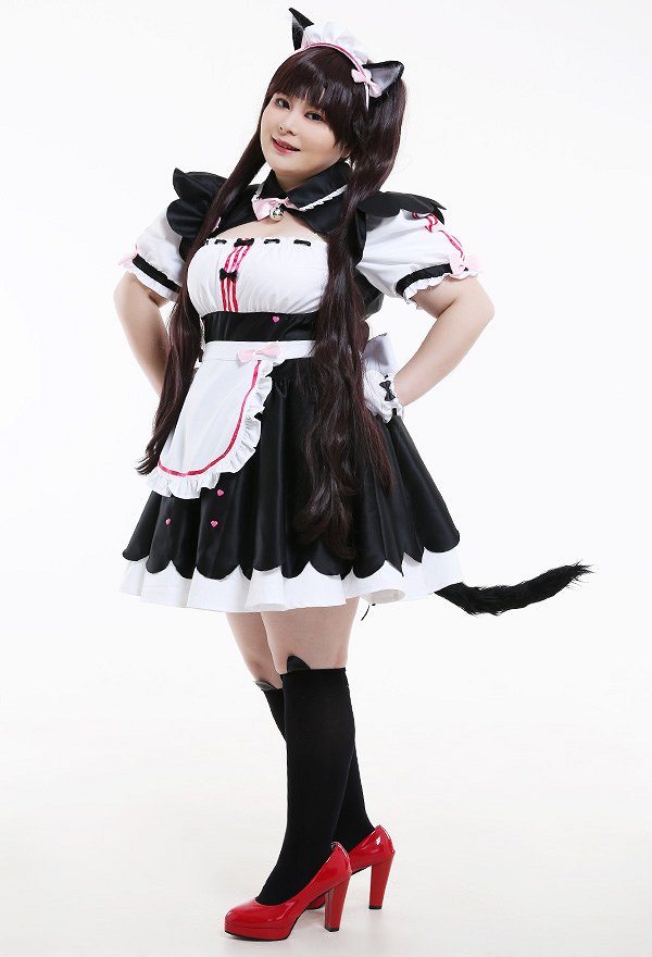 ネコぱら ショコラ コスプレ 衣装 プラスサイズ