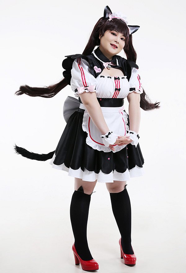 ネコぱら ショコラ コスプレ 衣装 プラスサイズ