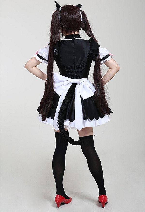 ネコぱら ショコラ コスプレ 衣装 メイド ドレス