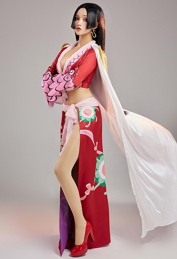 ONE PIECE 海賊女帝 ボア・ハンコック コスプレ 衣装