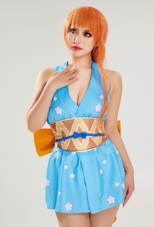 ONE PIECE ナミ パジャマ コスプレ 衣装 ONE PIECE ナミ パジャマ コスプレ 衣装