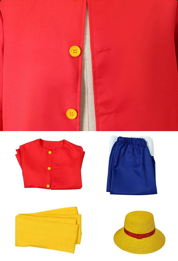 One Piece モンキー・D・ルフィ コスプレ 衣装 One Piece モンキー・D・ルフィ コスプレ 衣装