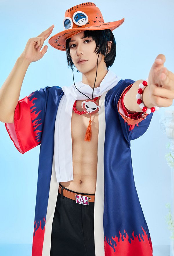 One Piece ポートガス・D・エース コスプレ 衣装 One Piece ポートガス・D・エース コスプレ 衣装