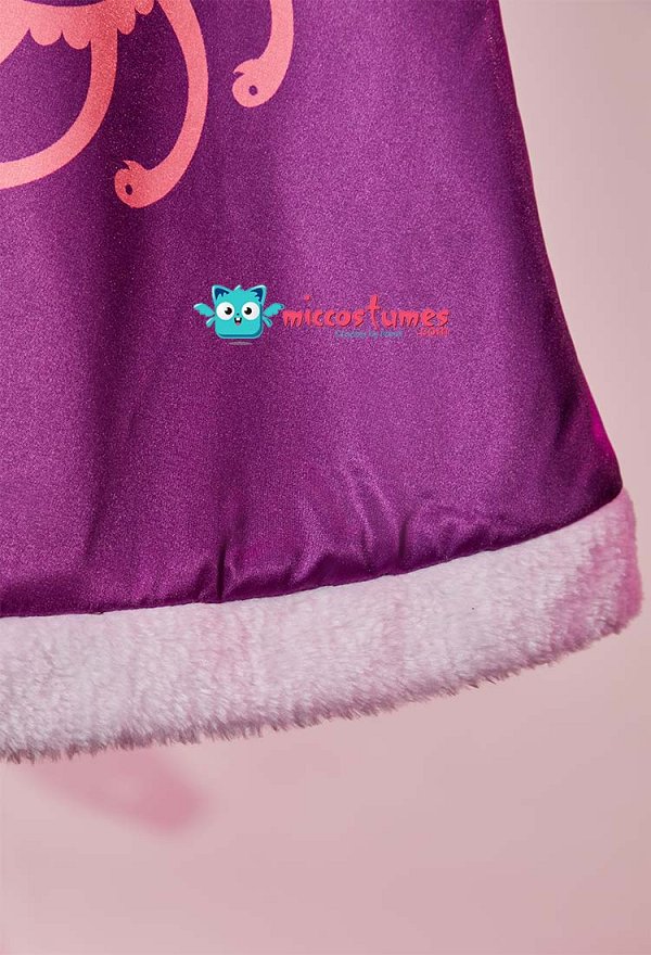 ONE PIECE ボア・ハンコック コスプレ 衣装 紫色ドレス