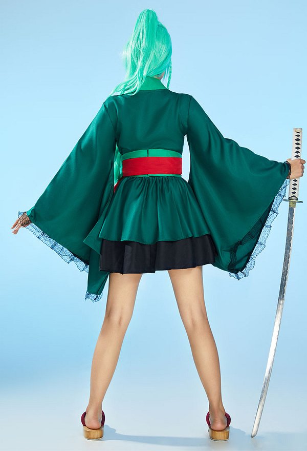 ONE PIECE ロロノア・ゾロ コスプレ 衣装 性転換 和服