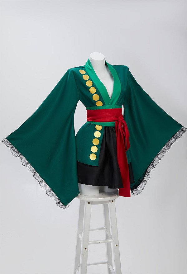 ONE PIECE ロロノア・ゾロ コスプレ 衣装 性転換 和服