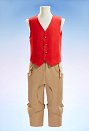 【1/3 Delusion】実写ドラマ ONE PIECE ルフィ コスプレ 衣装