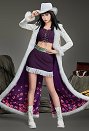 ONE PIECE 実写版 ニコ・ロビン コスプレ 衣装