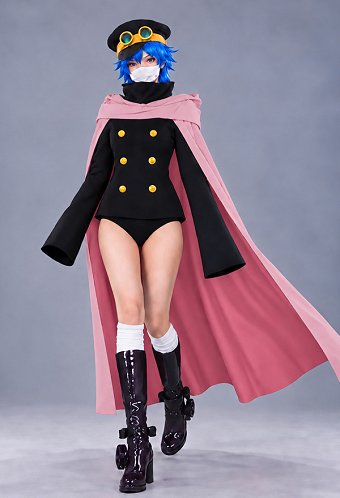 アニメ版 ONE PIECE 軍子 コスプレ 衣装