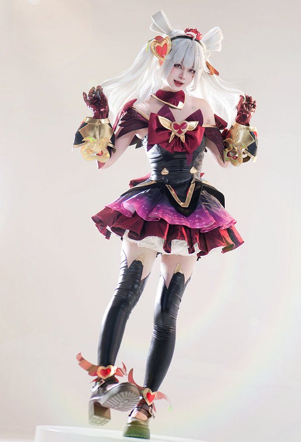 オーバーウォッチ2 ジュノ ミシック魔法少女スキン 黒色 コスプレ 衣装