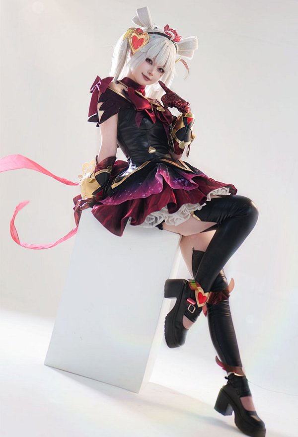 オーバーウォッチ2 ジュノ ミシック魔法少女スキン 黒色 コスプレ 衣装