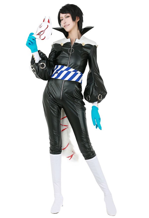 ペルソナ5 喜多川祐介 コスプレ 衣装 フォックスの怪盗服　