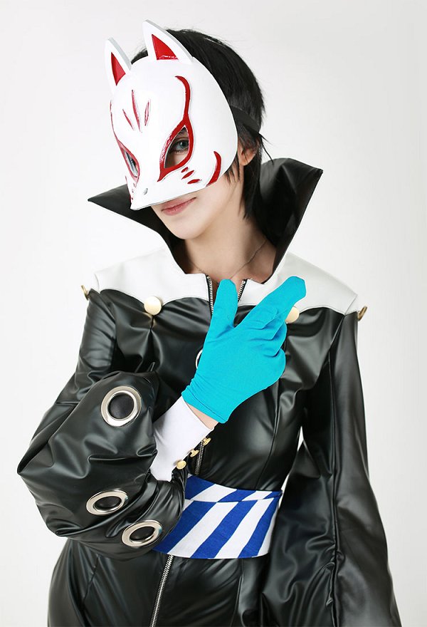 ペルソナ5 喜多川祐介 コスプレ 衣装 フォックスの怪盗服　
