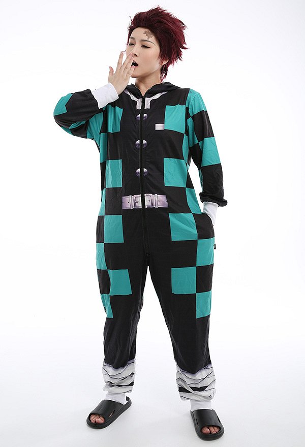 鬼滅の刃 竈門炭治郎 コスプレ パジャマ 着ぐるみ 鬼滅の刃 竈門炭治郎 コスプレ パジャマ 着ぐるみ