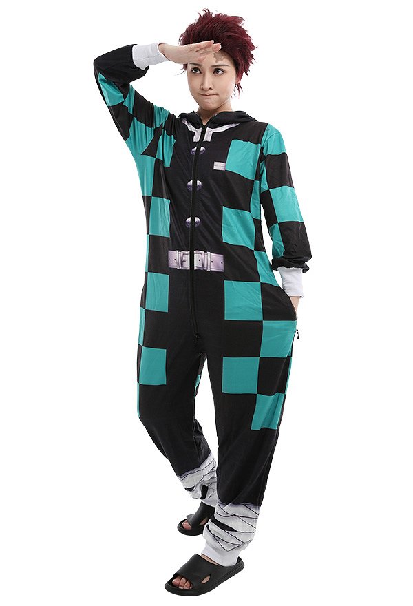 鬼滅の刃 竈門炭治郎 コスプレ パジャマ 着ぐるみ 鬼滅の刃 竈門炭治郎 コスプレ パジャマ 着ぐるみ