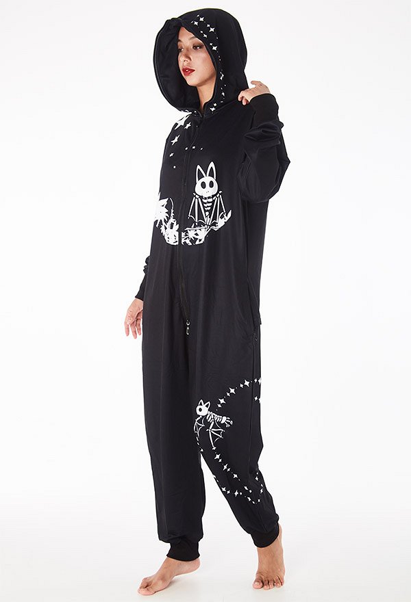 ハロウィンワンピースパジャマジャンプスーツコスチューム