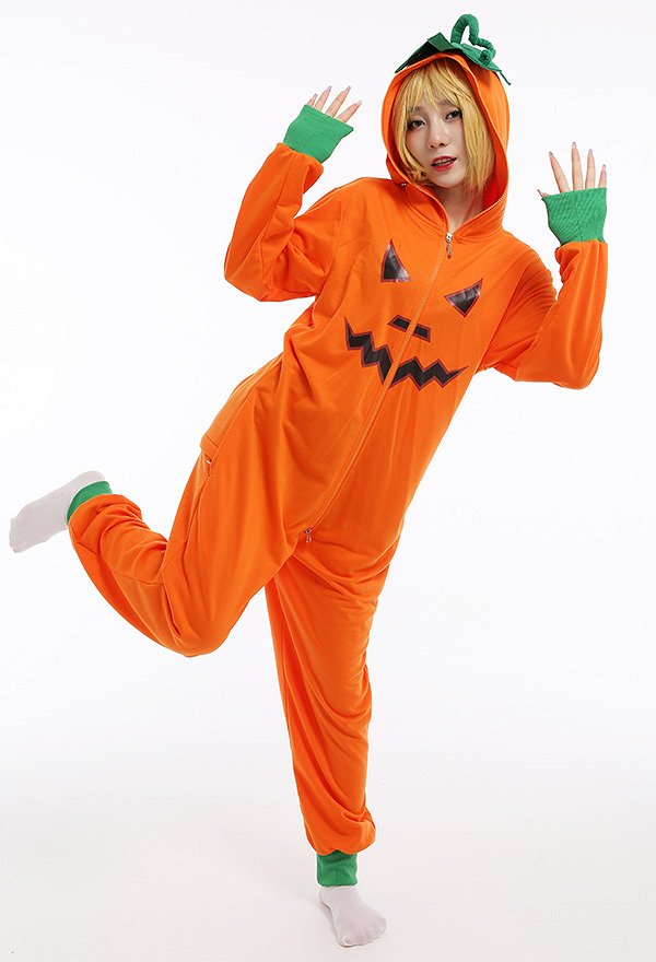 かぼちゃ コスプレ 衣装 ハロウィン 着ぐるみ パジャマ