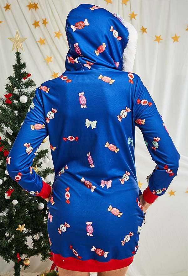 クリスマス コスプレ 衣装 キャンディー柄 パジャマ クリスマス コスプレ 衣装 キャンディー柄 パジャマ