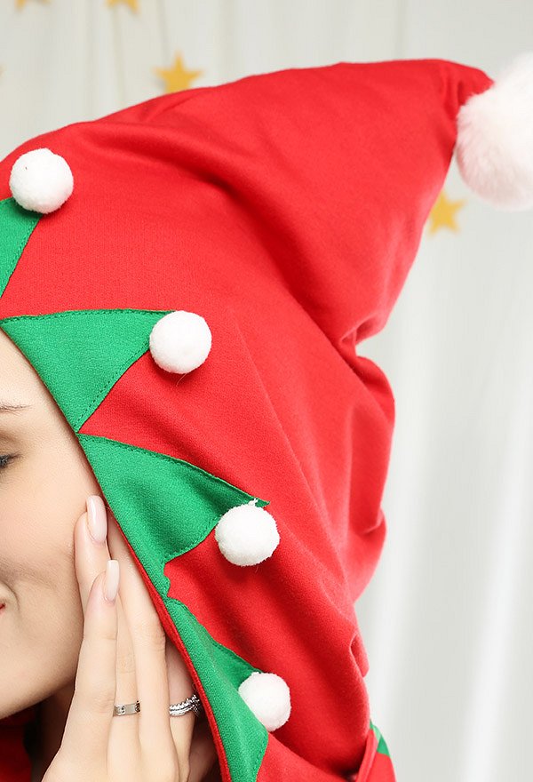 クリスマス コスプレエルフ柄 パジャマ