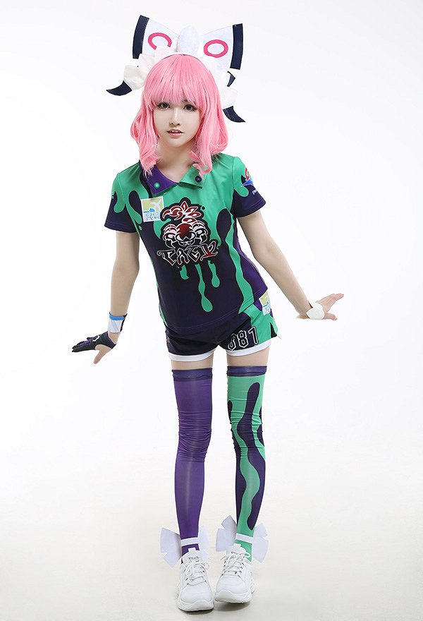 ポケットモンスター ソード・シールド クララ コスプレ衣装 運動服