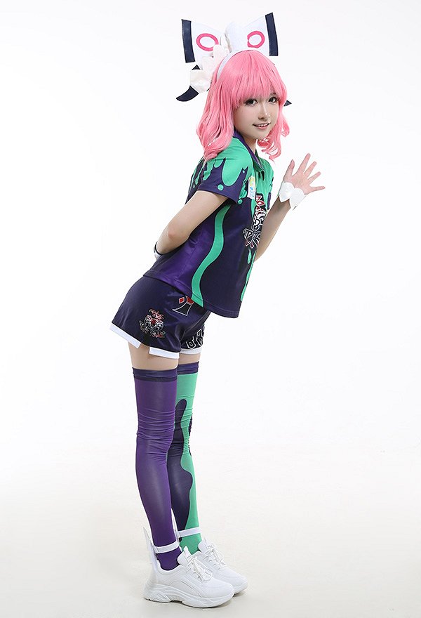 ポケットモンスター ソード・シールド クララ コスプレ衣装 運動服