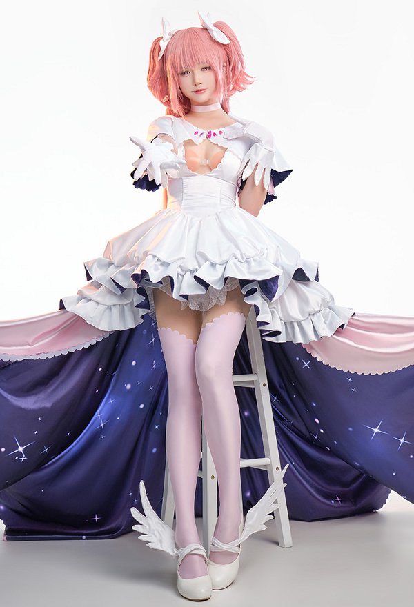 魔法少女まどか☆マギカ 鹿目まどか 神まどか コスプレ 衣装