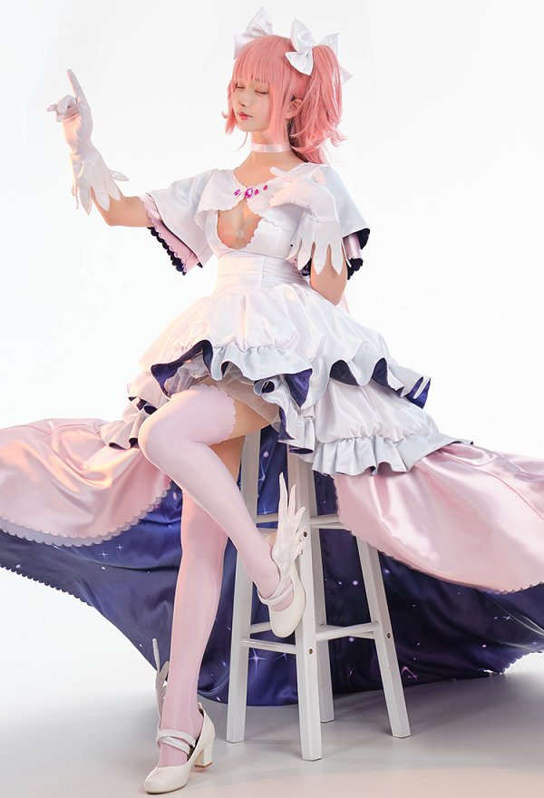 魔法少女まどか☆マギカ 鹿目まどか 神まどか コスプレ 衣装