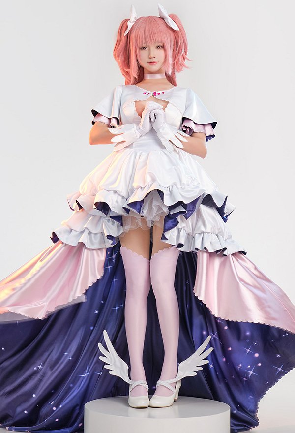 魔法少女まどか☆マギカ 鹿目まどか 神まどか コスプレ 衣装