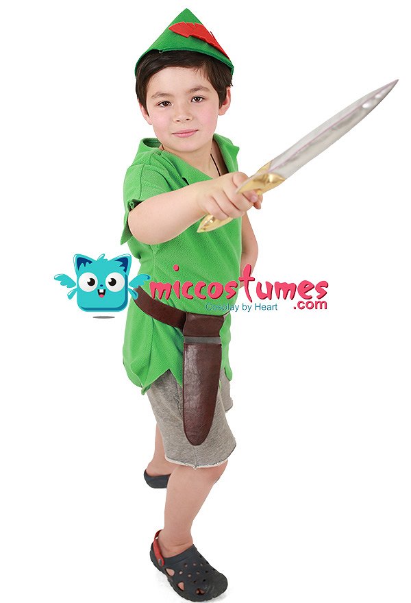 ピーターパン 子供 ハロウィン コスプレ 衣装