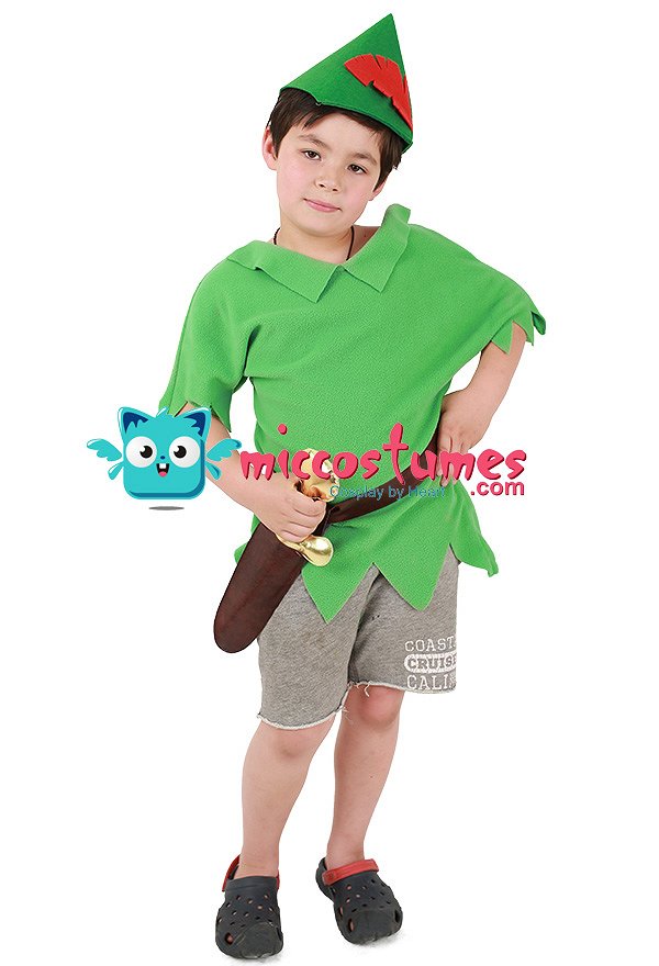 ピーターパン 子供 ハロウィン コスプレ 衣装
