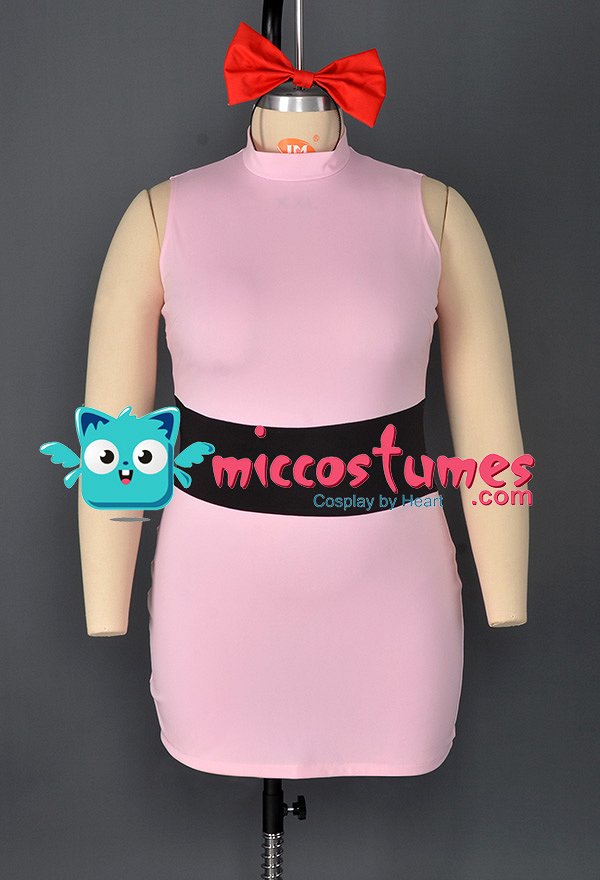 プラスサイズ  パワーパフガールズ ブロッサム バブルス バターカップ 大人 コスプレ コスチューム