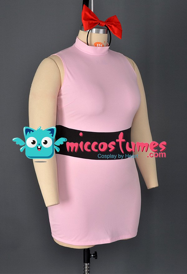プラスサイズ  パワーパフガールズ ブロッサム バブルス バターカップ 大人 コスプレ コスチューム