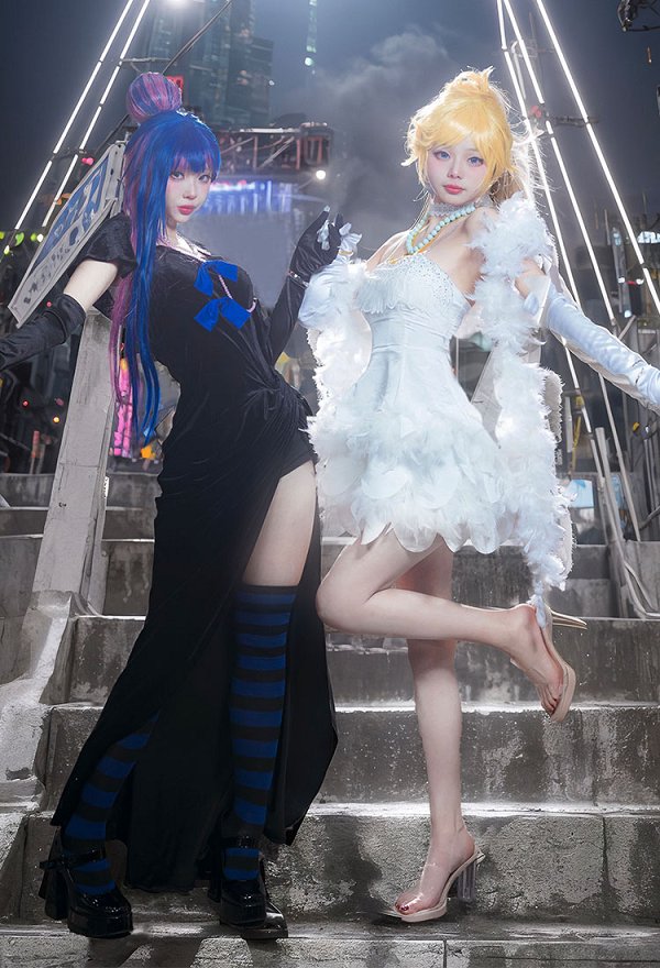 パンティ&ストッキングwithガーターベルト パンティ コスプレ 衣装 カジノドレス パンティ&ストッキングwithガーターベルト パンティ コスプレ 衣装 カジノドレス