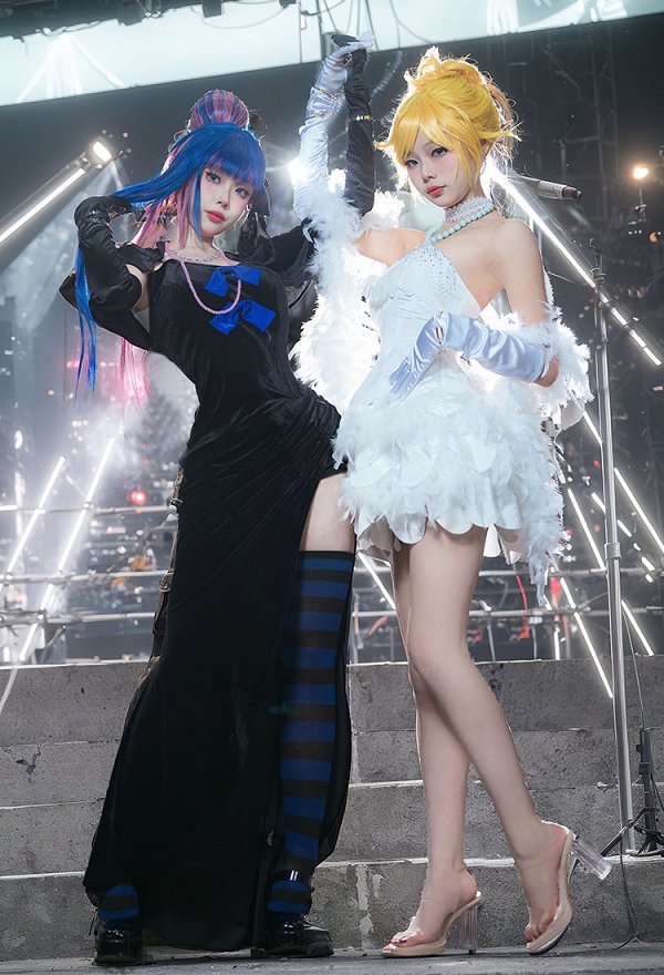 パンティ&ストッキングwithガーターベルト ストッキング コスプレ 衣装 カジノドレス パンティ&ストッキングwithガーターベルト ストッキング コスプレ 衣装 カジノドレス