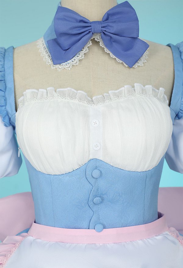 RE:ゼロから始める異世界生活 夢かわメイド レム コスプレ 衣装