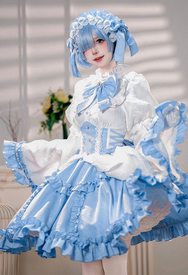 Re:ゼロから始める異世界生活 レム Gothic ver. コスプレ 衣装
