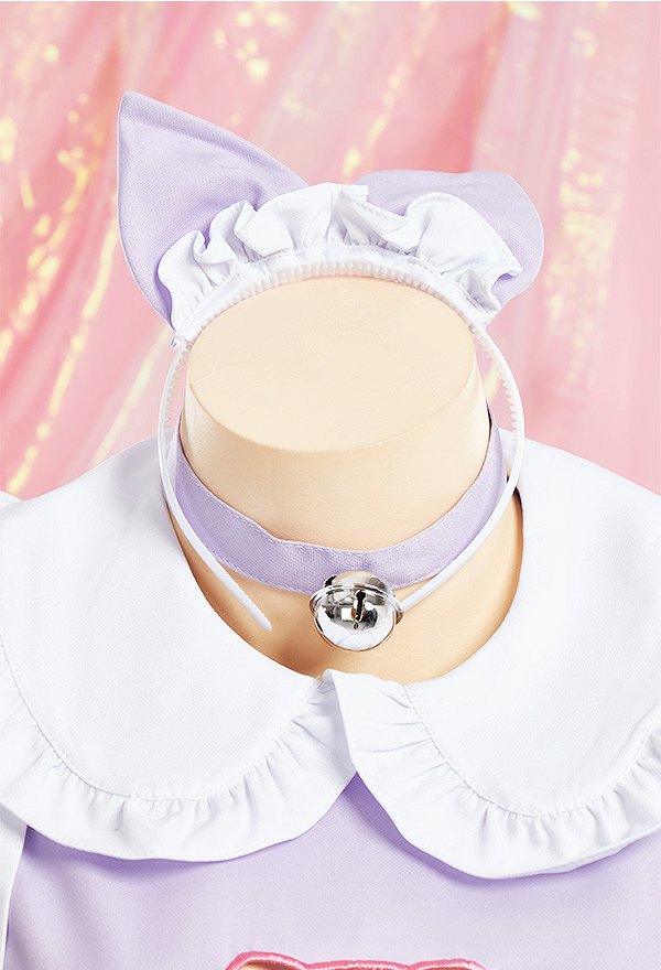 女性 多色 セクシー 胸中空 メイド ドレス ホームウェア 猫 エプロン コスプレ 衣装