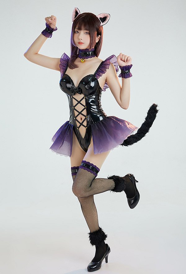空井悠佳 ネコミミ コスプレ バニーガール