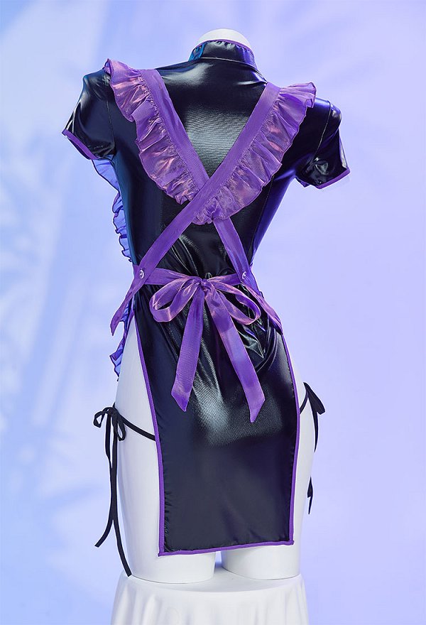 黒紫 チャイナドレス