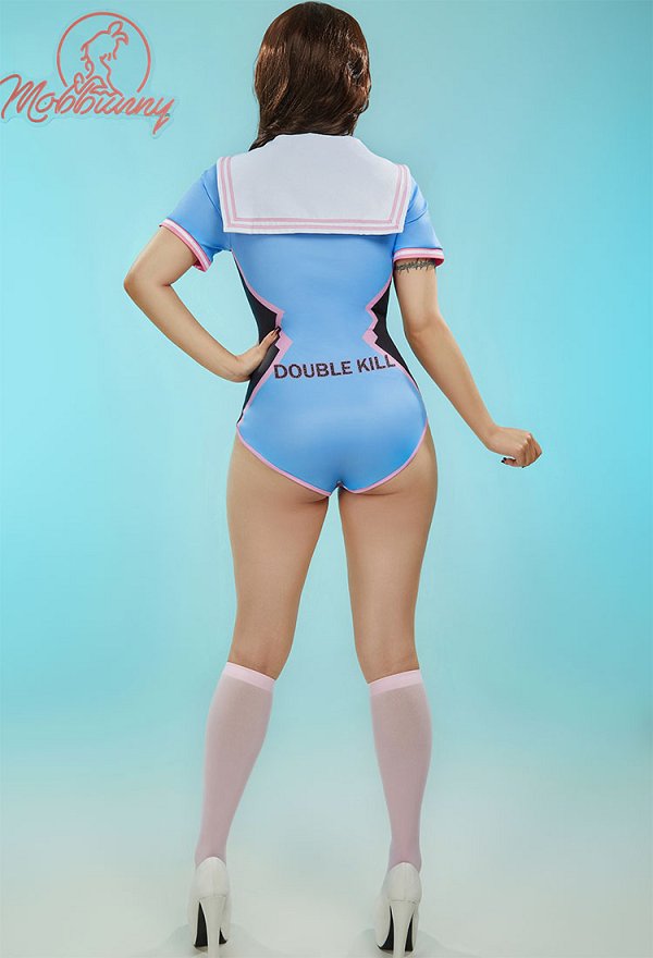 オーバーウォッチ DVA コスプレ セーラー服 セクシー 下着